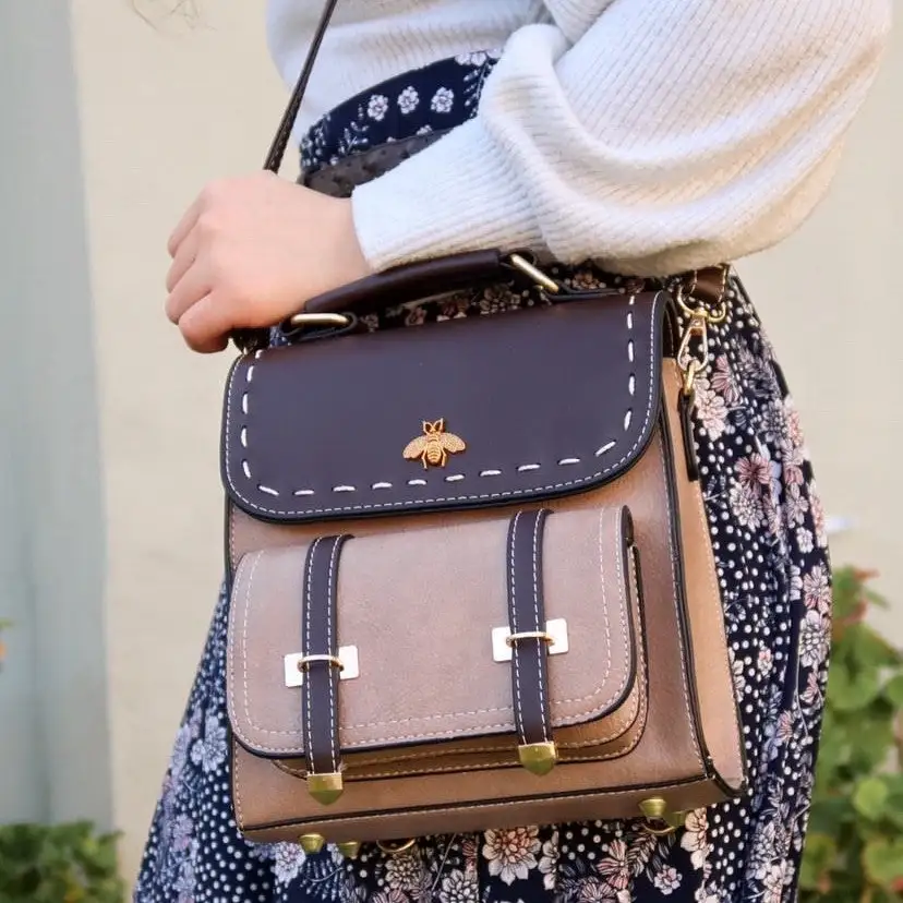 Bumblebee Leather Backpack - Image 22