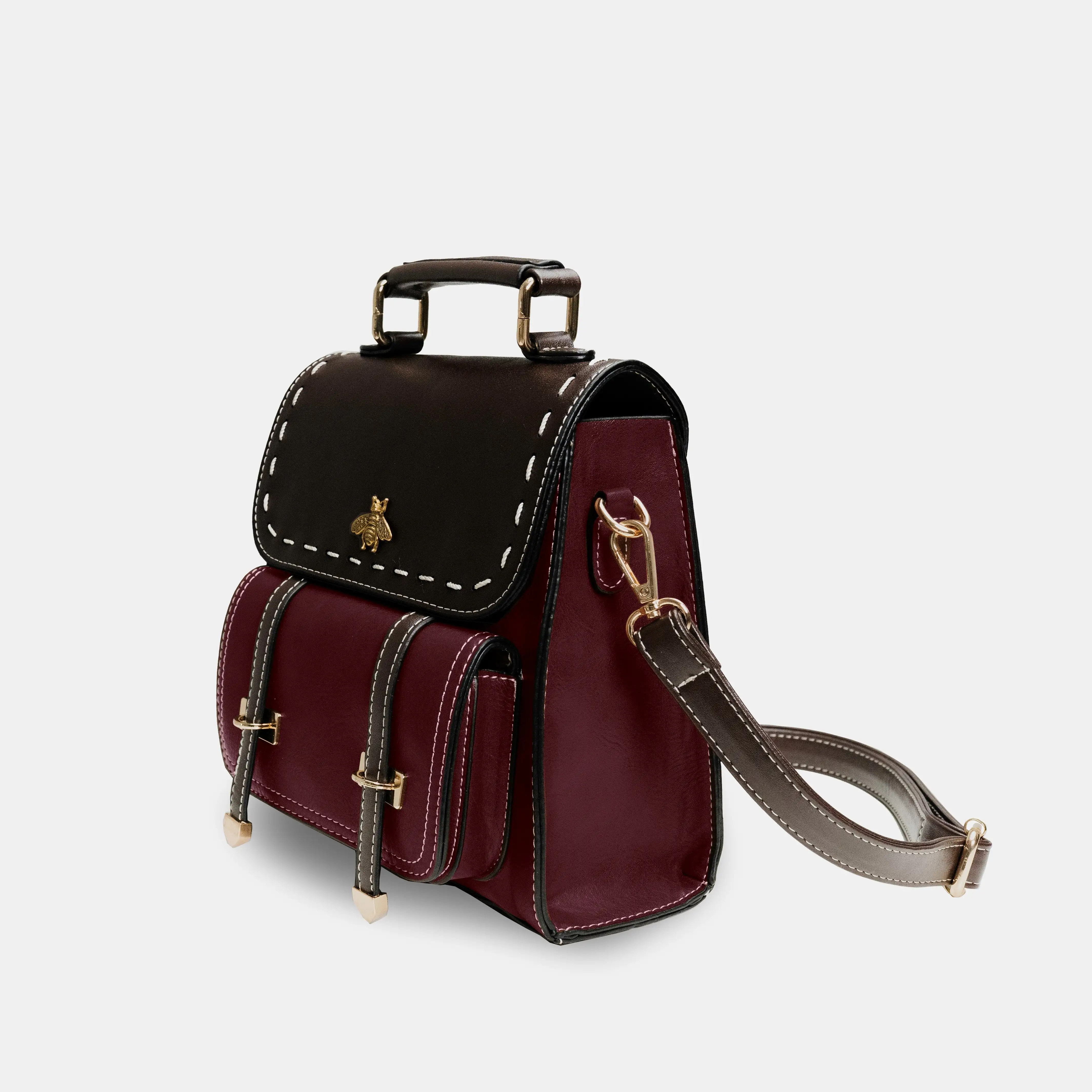 Bumblebee Leather Backpack - Image 24