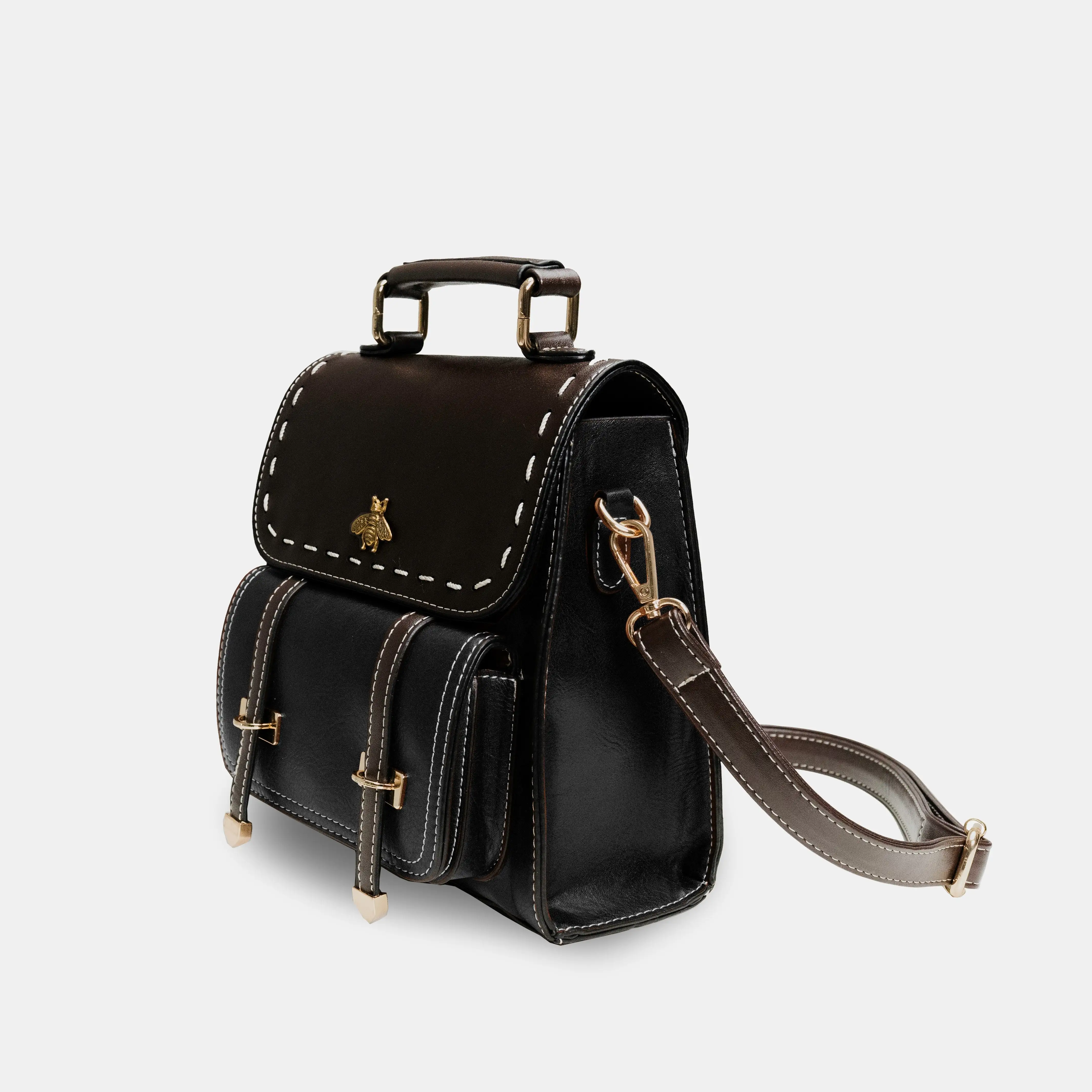 Bumblebee Leather Backpack - Image 7