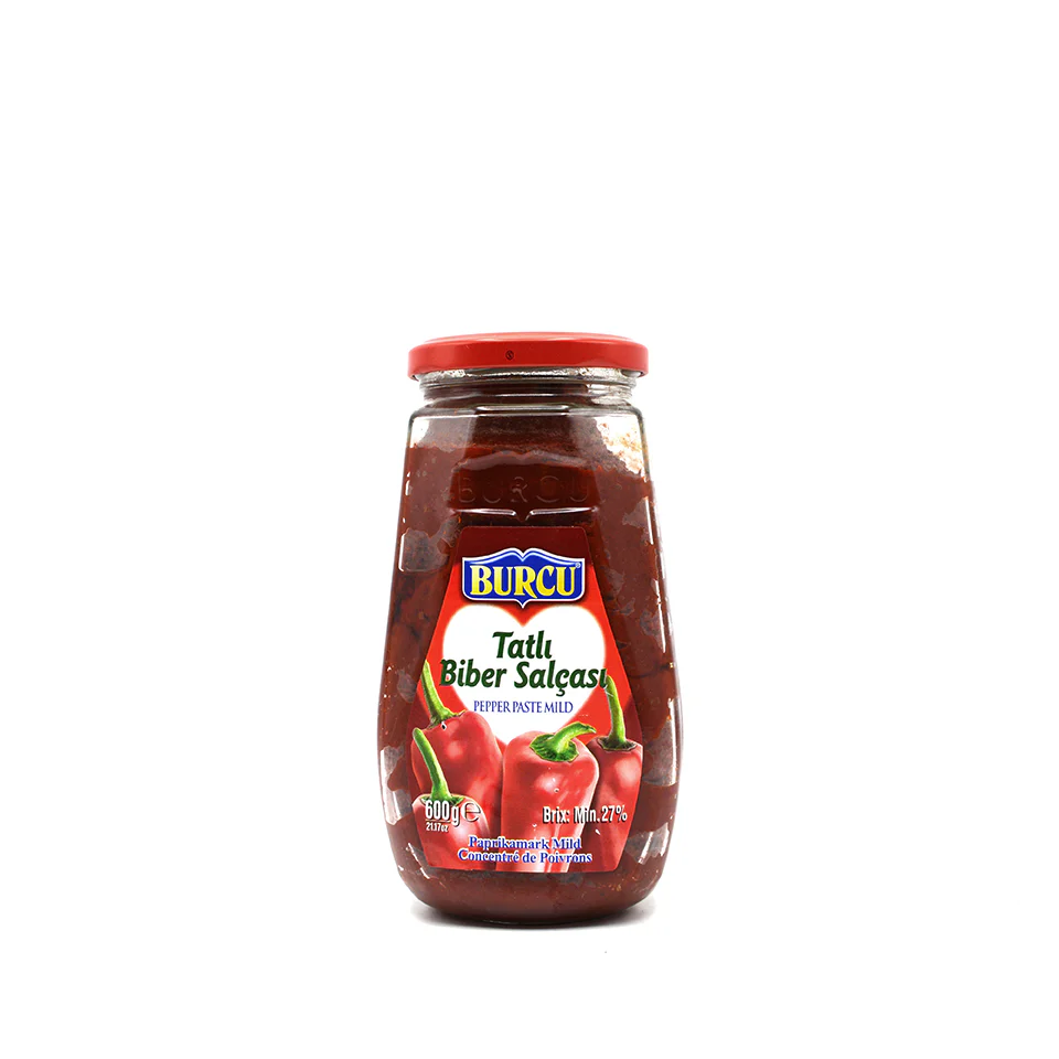 Burcu Tatli Biber Salcasi - Pepper Paste Mild 600g