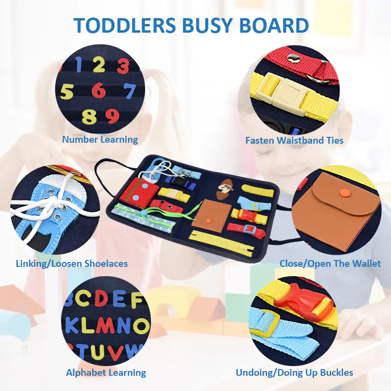 Busy Board Toy Set - Image 6
