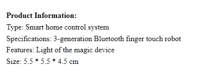 Button Pusher New Bluetooth Finger Robot Smart Life App Automatic Voice Control Home Gadget - Image 3