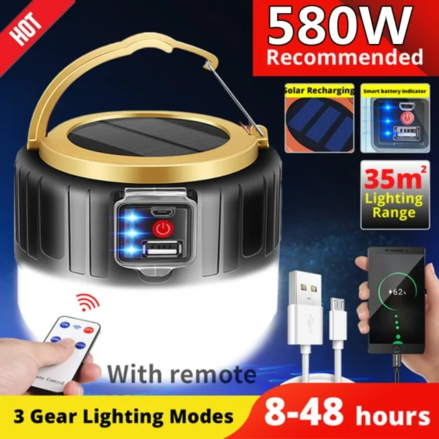 Camping Solar Light - Image 8