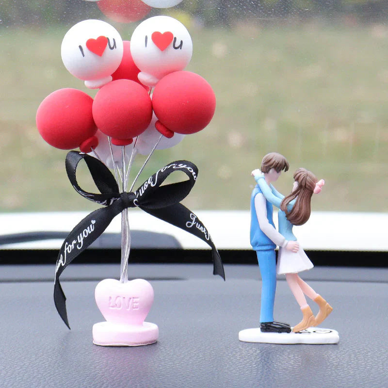 Car Decoration Dashboard Cute Couple - Image 10