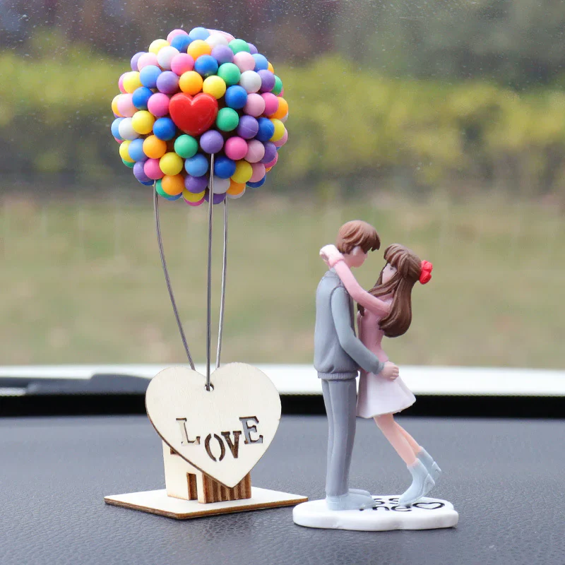 Car Decoration Dashboard Cute Couple - Image 12