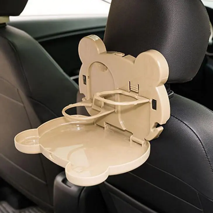 Car Dining Table with Foldable Backseat Cup Holder - Image 3