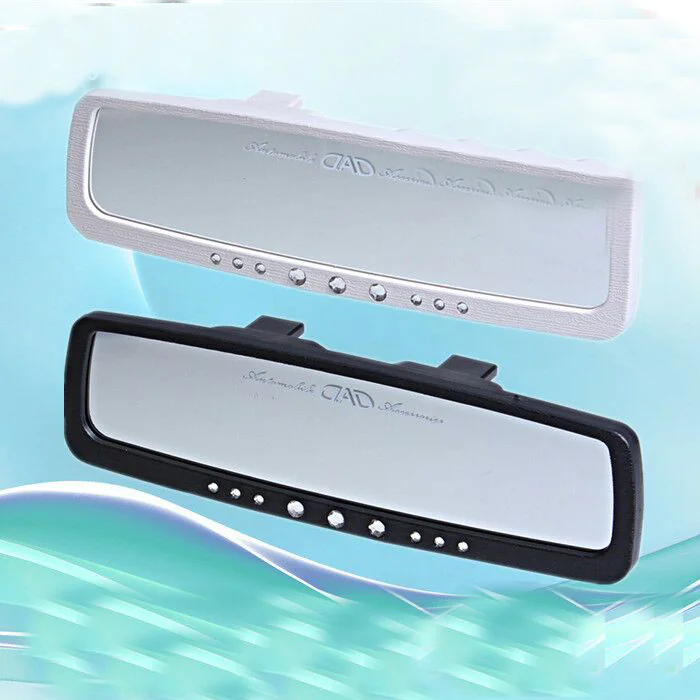 Car Interior Rearview Mirror with Wide Angle Lens - Image 2