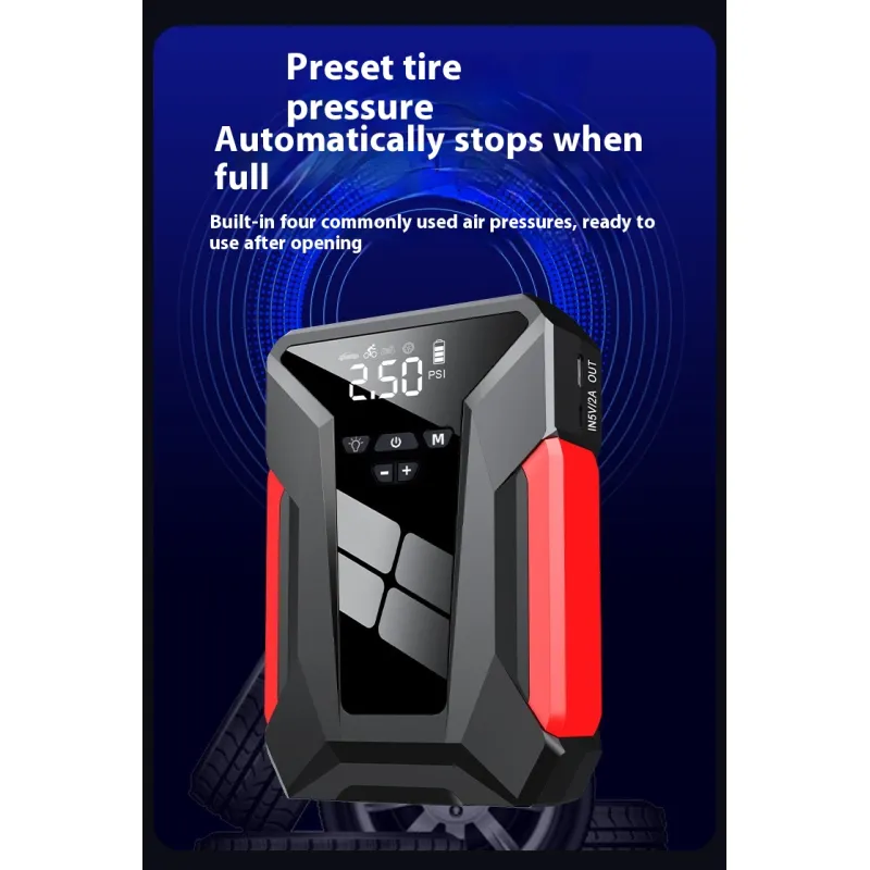 Car Power Bank Emergency Start Power Supply Inflatable All-in-one Machine 12V - Image 9