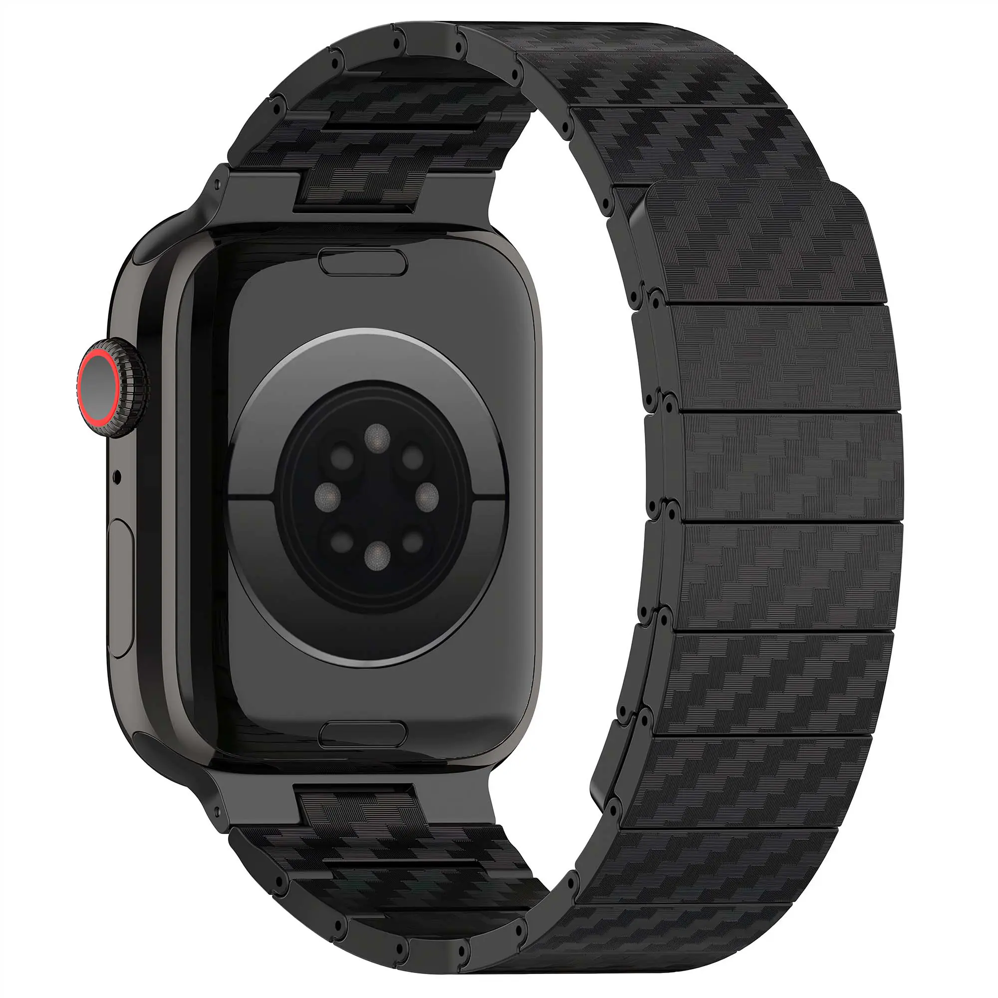 Carbon Fiber Magnetic Link Band for Apple Watch - Image 6
