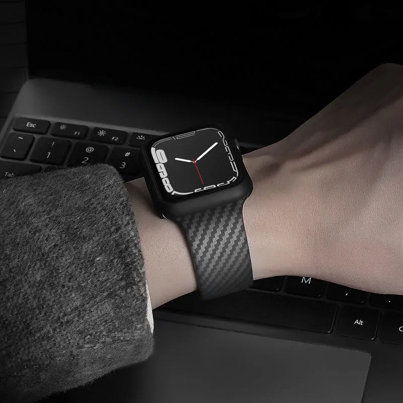 Carbon Fiber Strap For Apple Watch - Image 5