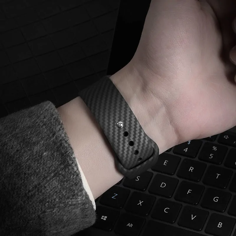 Carbon Fiber Strap For Apple Watch - Image 6