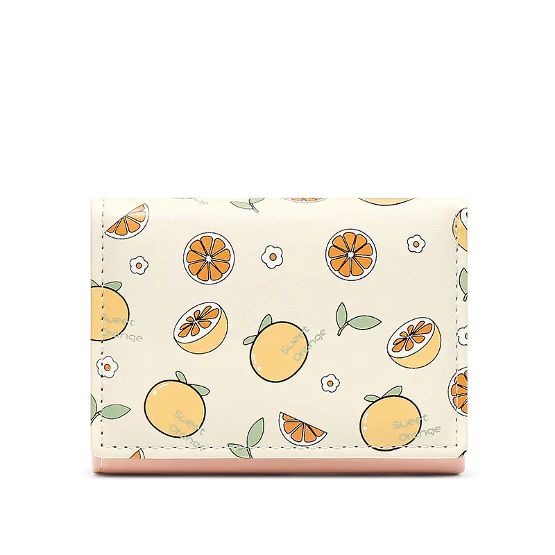 Cartoon Folding Girl's Zero Wallet - Image 2