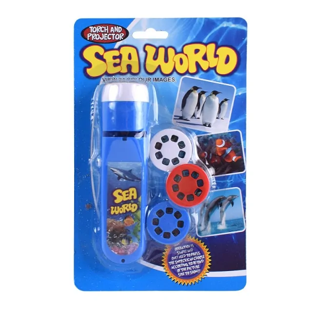 Cartoon Projection Flashlight For Kids - Image 12