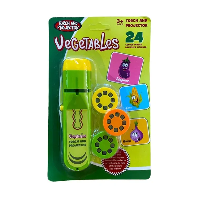 Cartoon Projection Flashlight For Kids - Image 13