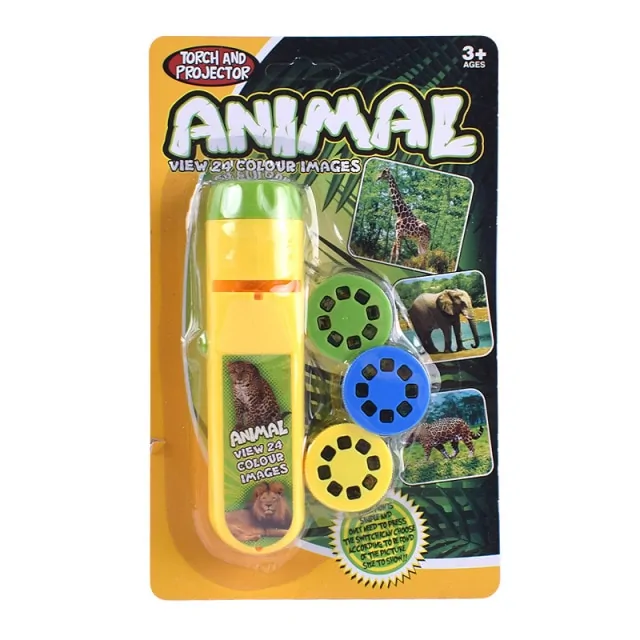 Cartoon Projection Flashlight For Kids - Image 14