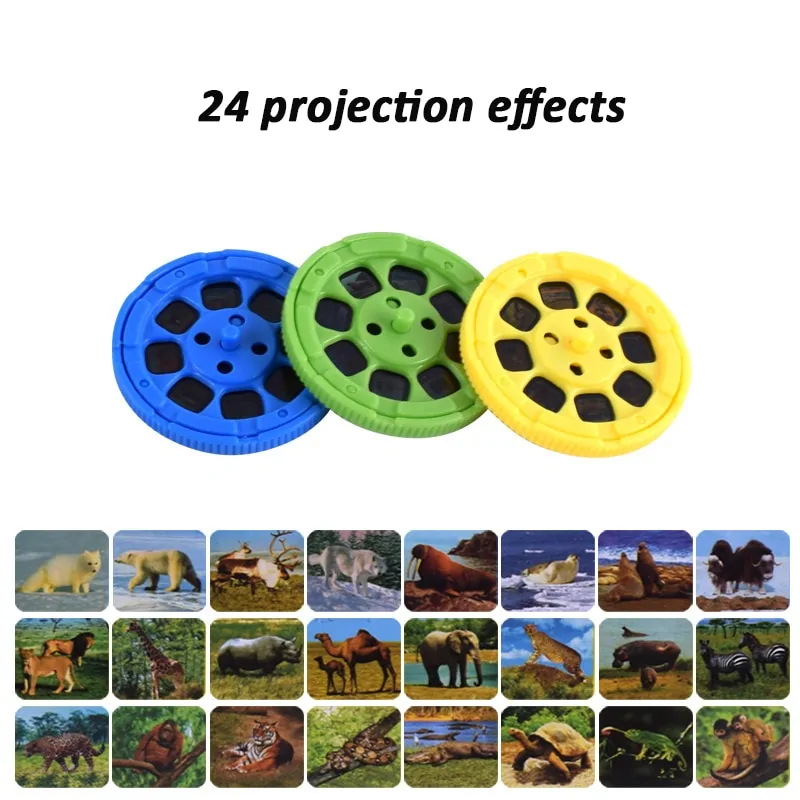 Cartoon Projection Flashlight For Kids - Image 2
