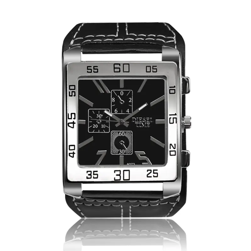 Casual Military Square Dial Watch for Men - Image 6