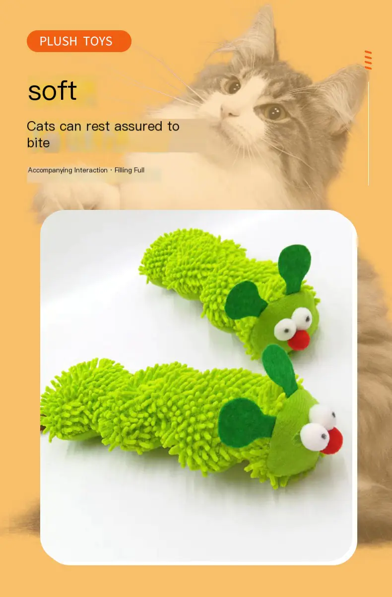 Catnip Caterpillar Toy - Image 6