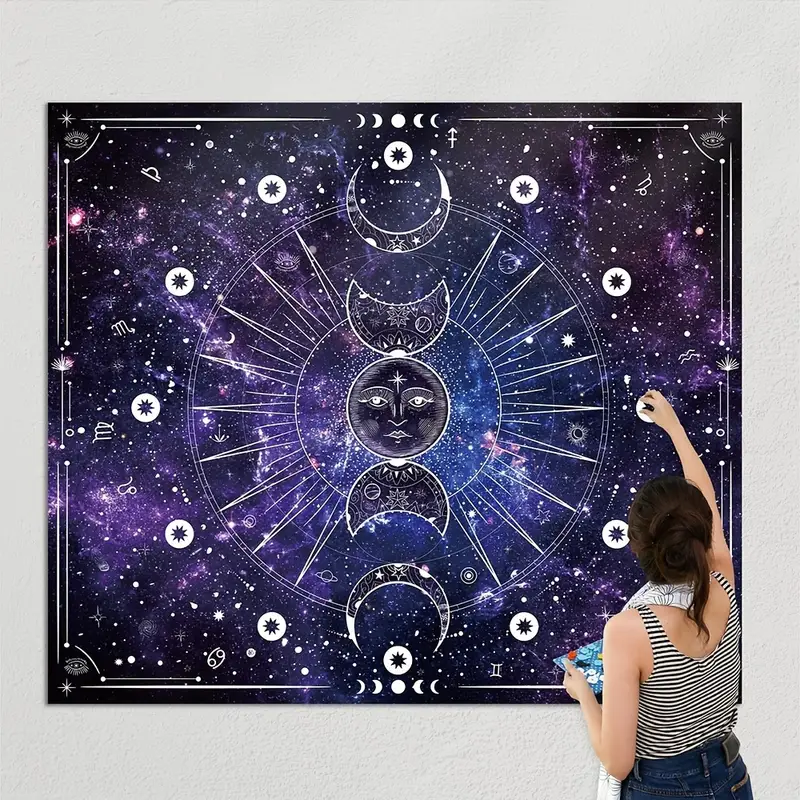 Celestial Space Tapestry Wall Hanging (1 Piece) - Image 2