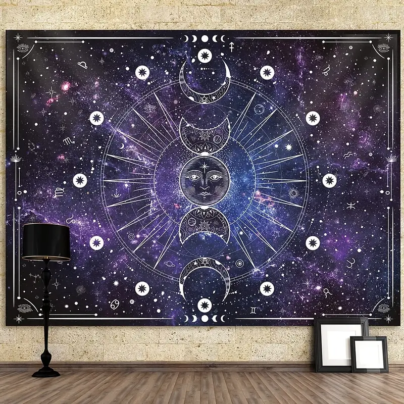 Celestial Space Tapestry Wall Hanging (1 Piece) - Image 5