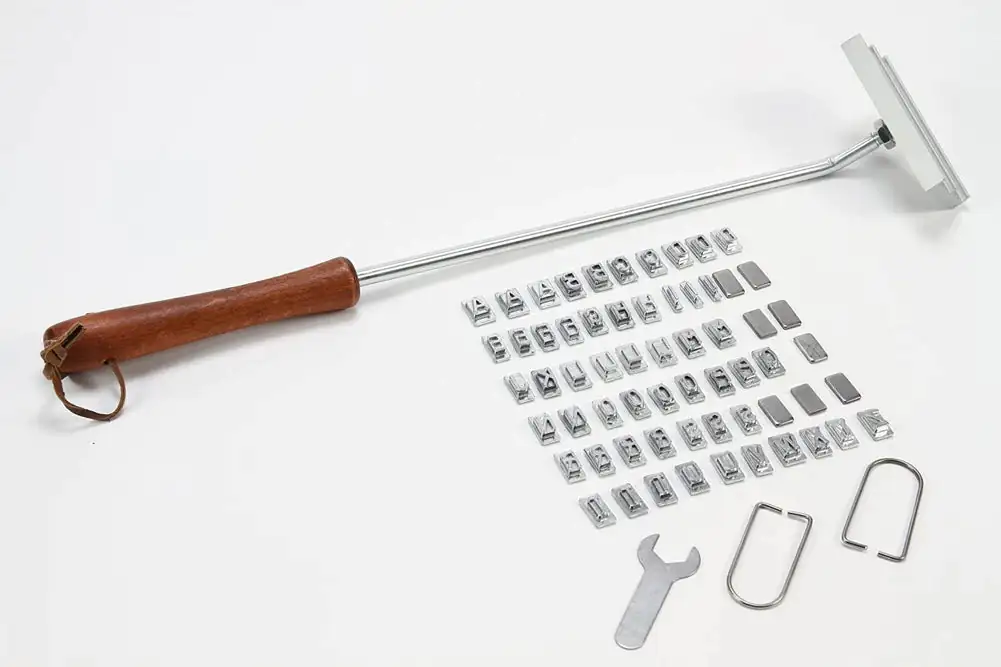 Changeable Letters DIY Barbecue Letter Printed Steak Tool - Image 3