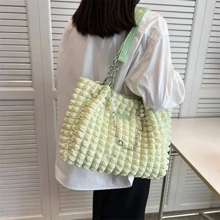 Chic Canvas Square Vertical Bag - Image 5