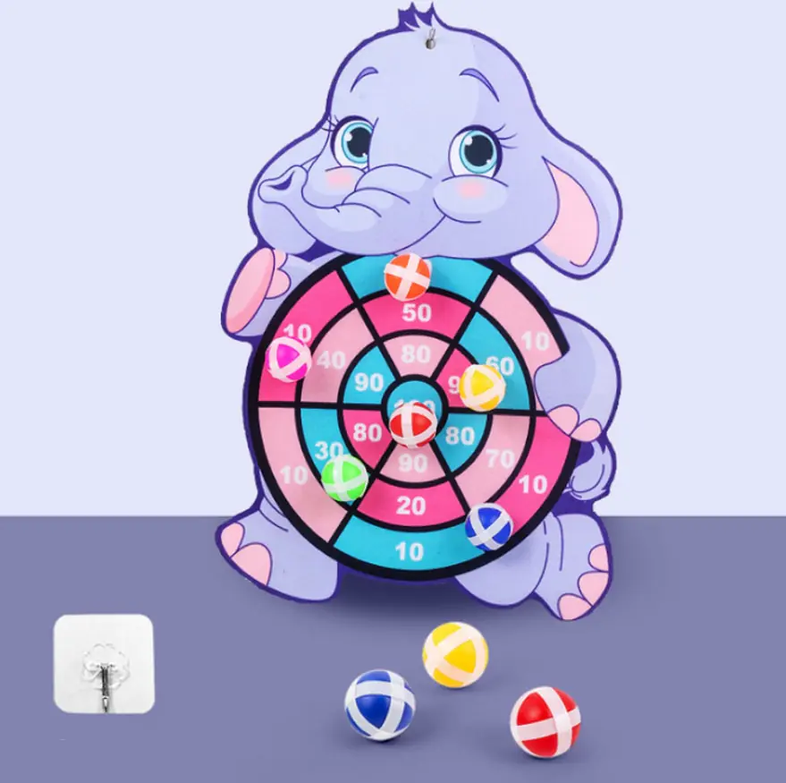 Children's Cartoon Animal Dart Board - Image 2