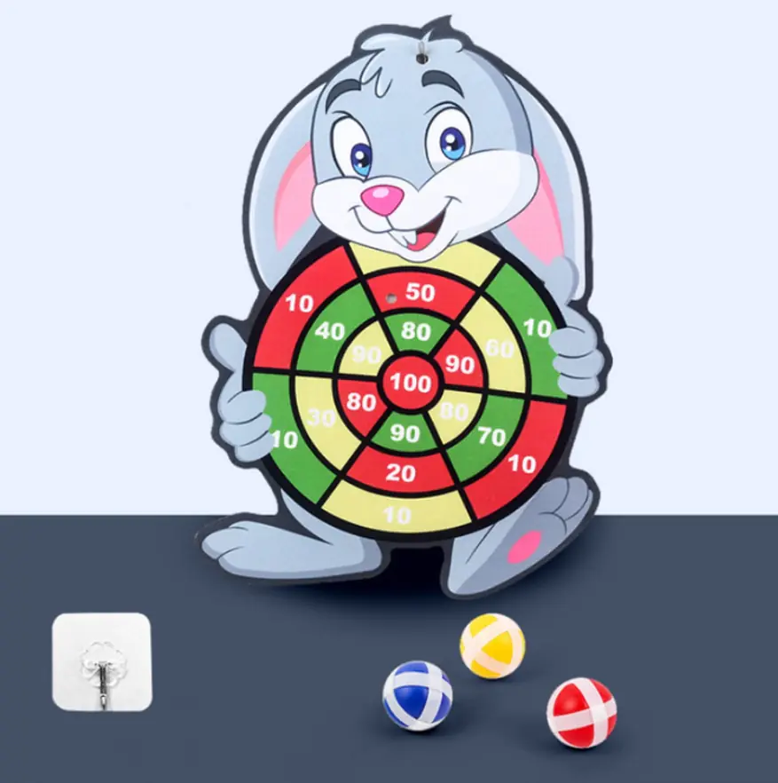 Children's Cartoon Animal Dart Board - Image 3