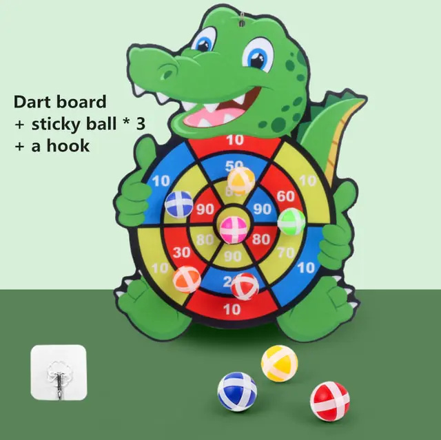 Children's Cartoon Animal Dart Board - Image 9