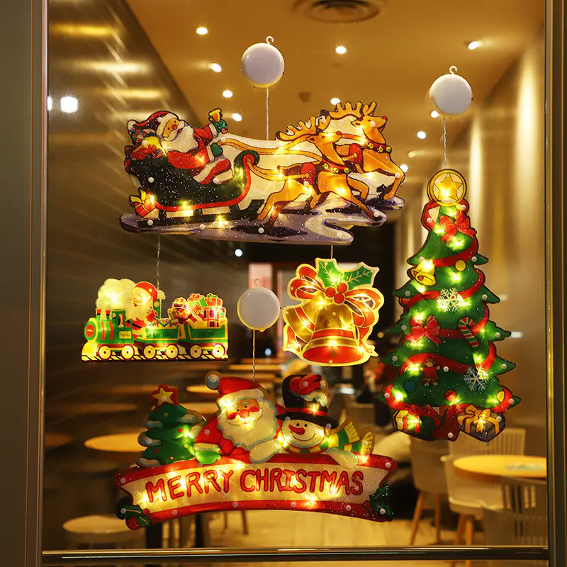 Christmas LED Suction Cup Lights - Image 3