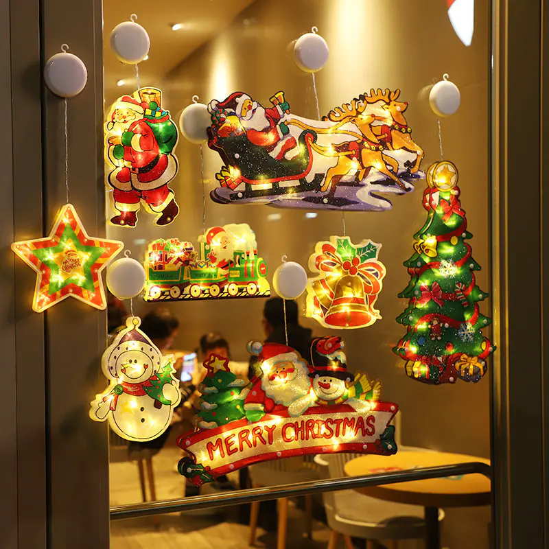 Christmas LED Suction Cup Lights - Image 4