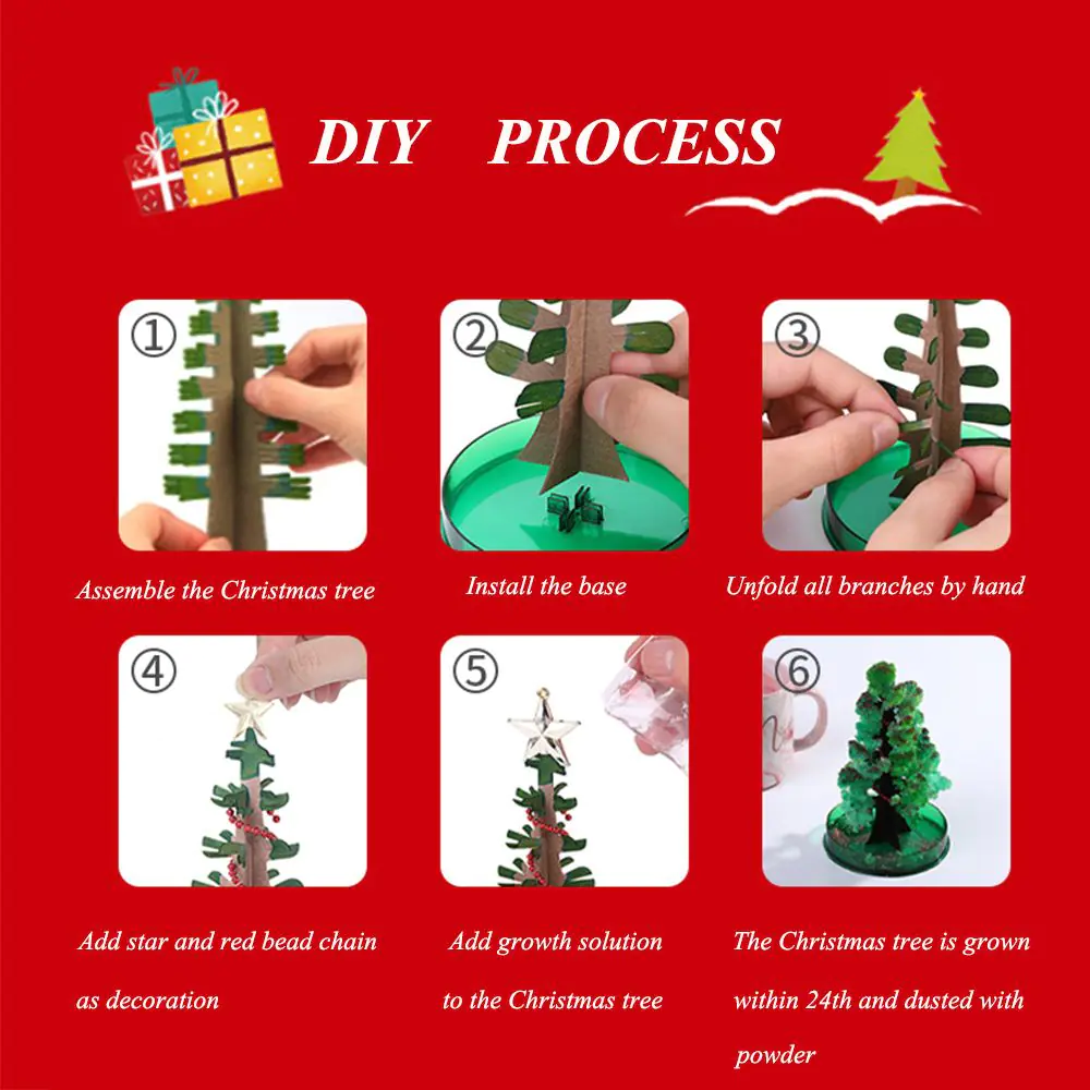 Christmas Magic Paper Tree - Image 4