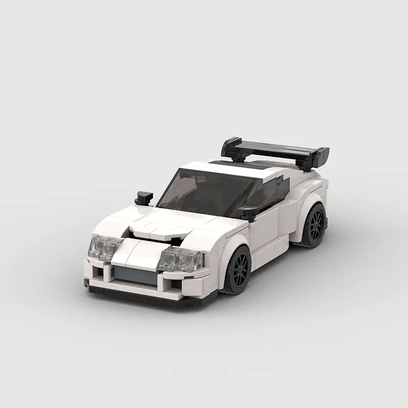 Classic F1 Sports Car Building Brick - Image 3