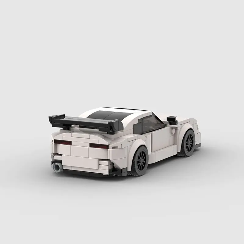 Classic F1 Sports Car Building Brick - Image 4