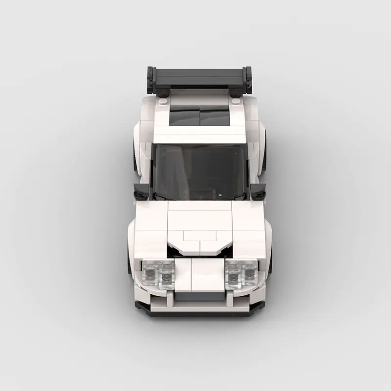 Classic F1 Sports Car Building Brick - Image 5