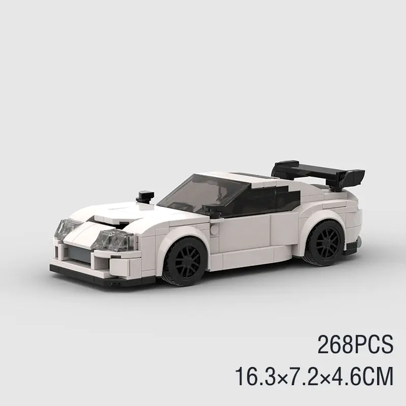 Classic F1 Sports Car Building Brick - Image 6
