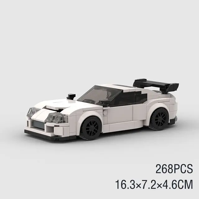 Classic F1 Sports Car Building Brick - Image 7