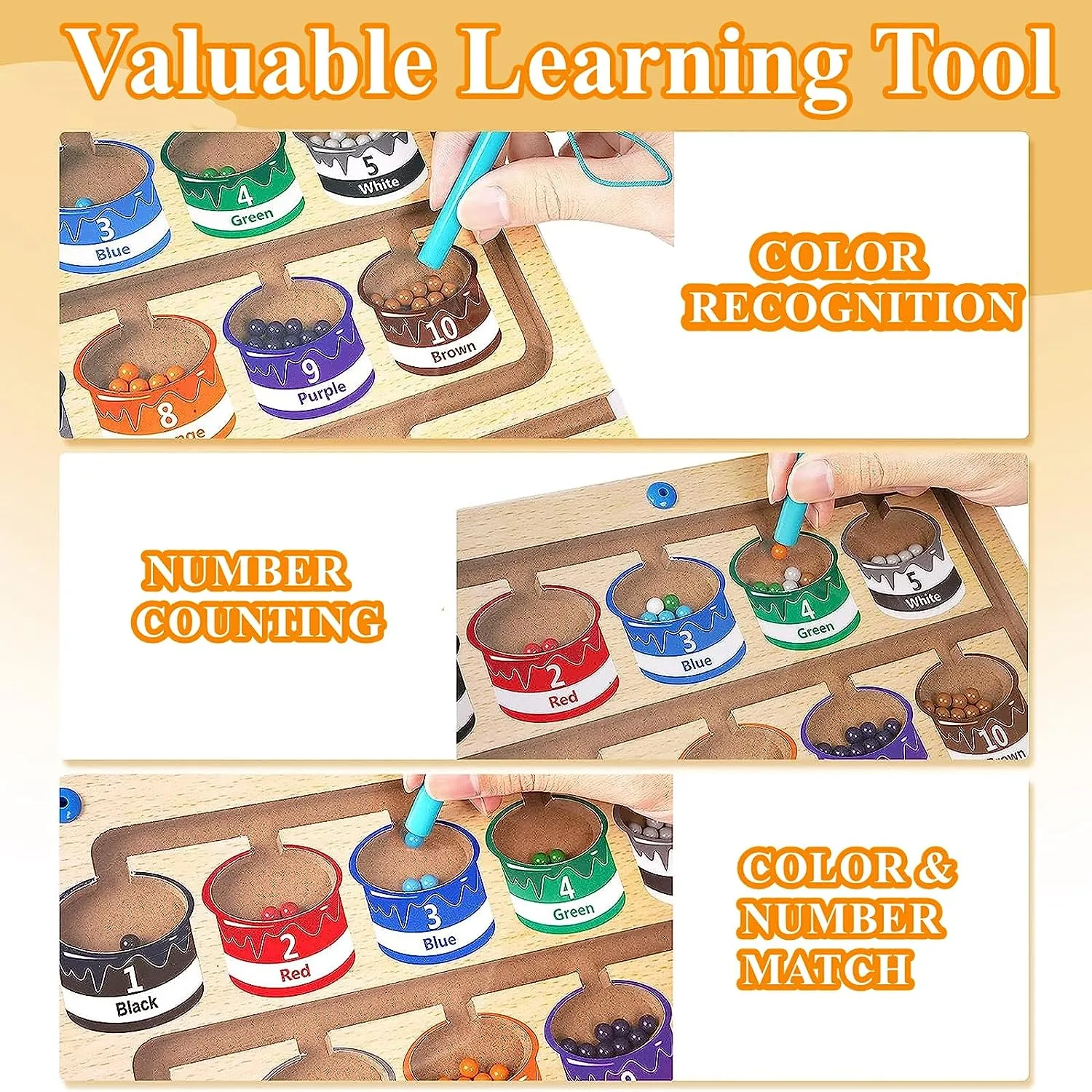 Color And Number Magnetic Board - Image 7