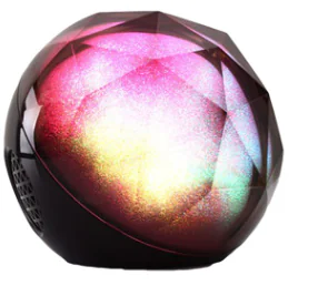 Colorful Bluetooth Speaker with Crystal Magic Ball Light - Image 4