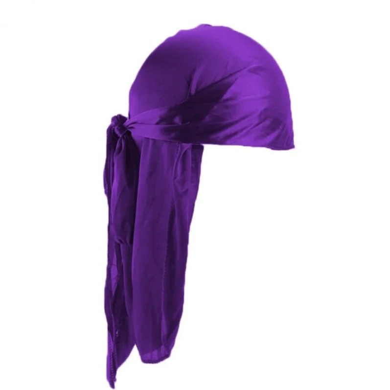 Colorful Silk Waves Durag Headwrap - Image 11