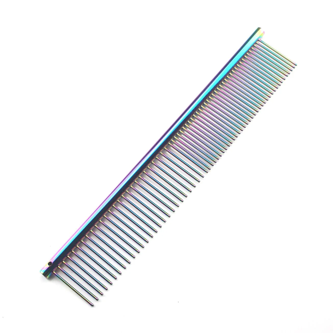 Colorful Stainless Steel Medium Pet Comb - Image 15