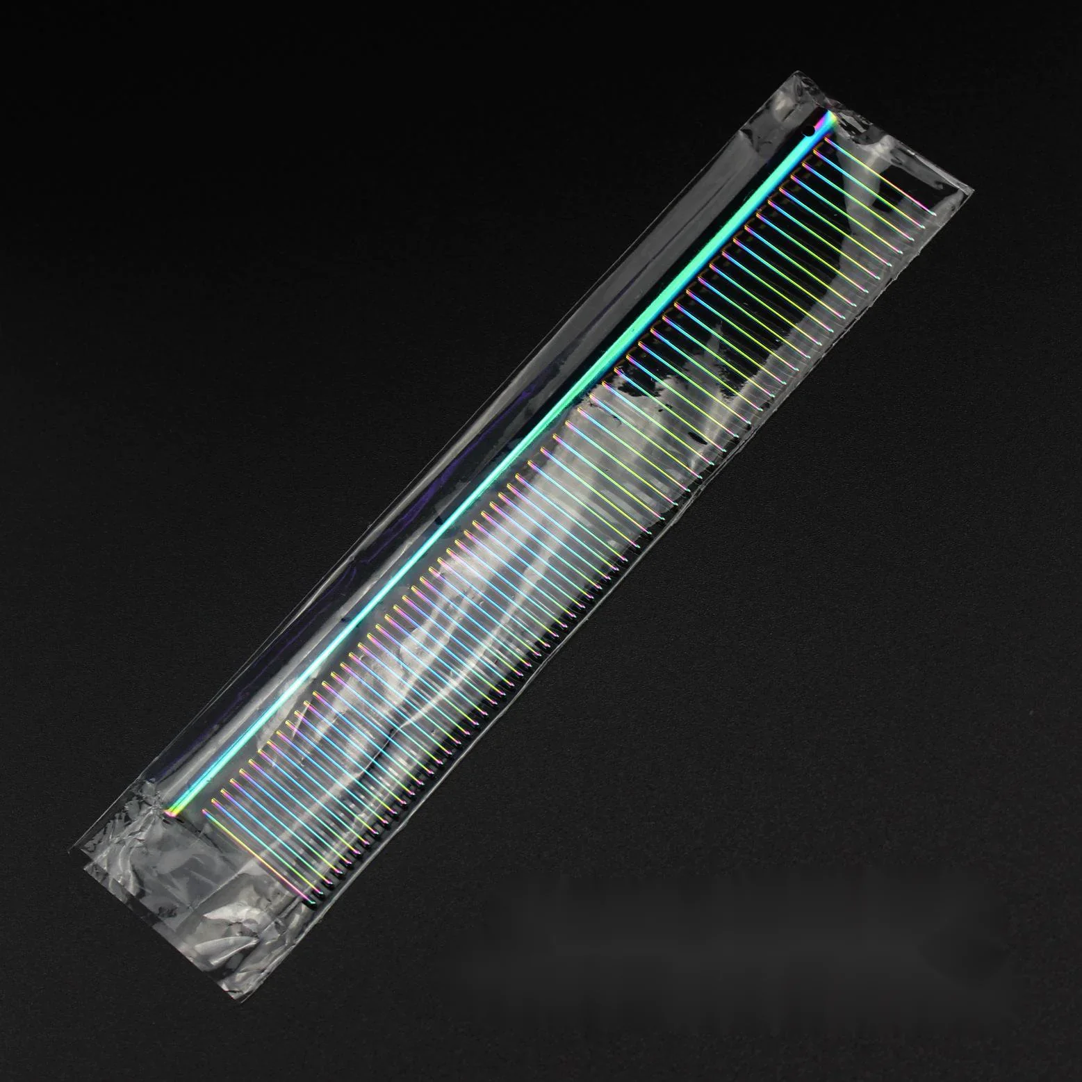 Colorful Stainless Steel Medium Pet Comb - Image 26