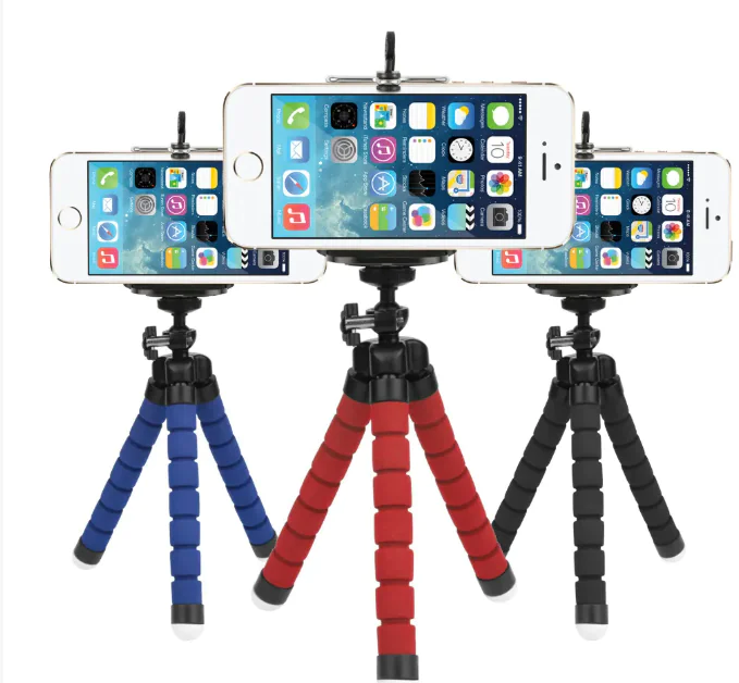 Compatible with Apple Mobile Phone Mini Flexible Octopus Tripod Stand - Image 4