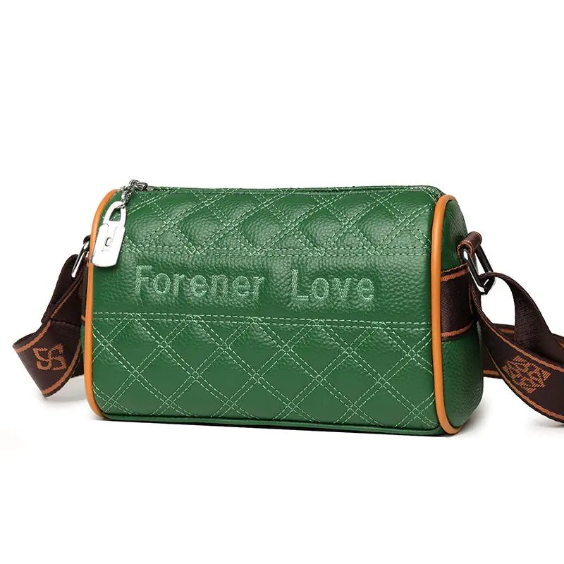 Contrast Color Crossbody Small Square Shoulder Bag - Image 2