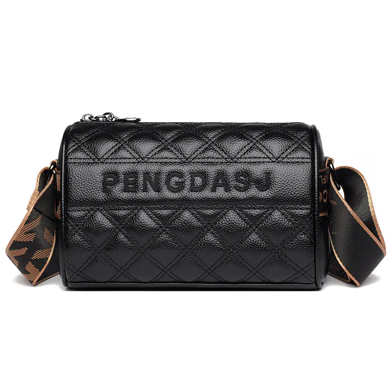 Contrast Color Crossbody Small Square Shoulder Bag - Image 3
