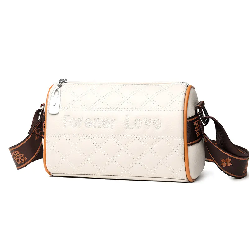 Contrast Color Crossbody Small Square Shoulder Bag - Image 4
