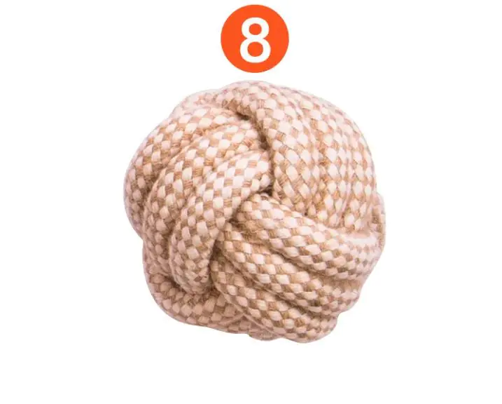Cotton Hemp Dog Toy Set - Image 12