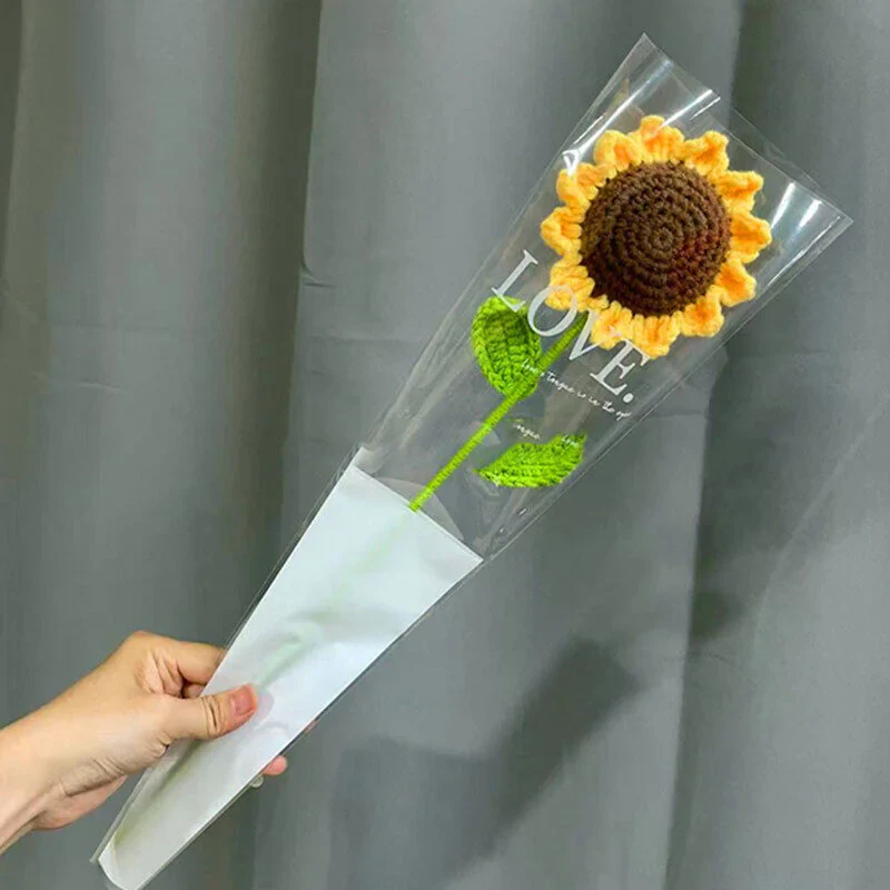 Crafted Crochet Sunflower - Image 3