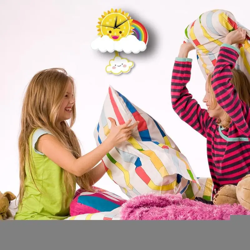 Creative Cartoon Wall Clock for Bedroom and Living Room - Image 7