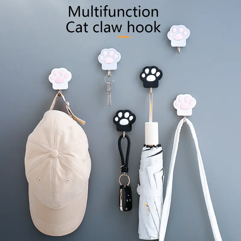 Creative Cat Claw Hanger Wall Towel Rack for Kitchen - Image 6